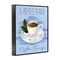 Stupell Industries Espresso Coffee Lounge Framed Giclee Wall Art Design by Hey Bre! Creative Studio